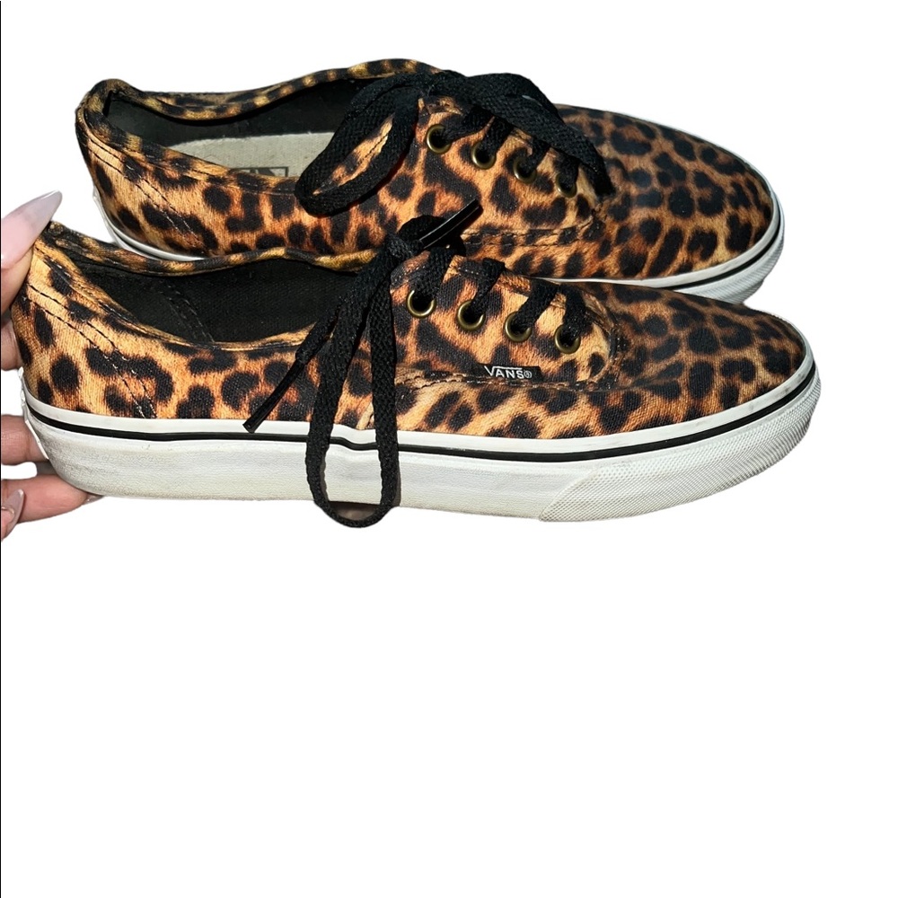 Cheetah Print Vans